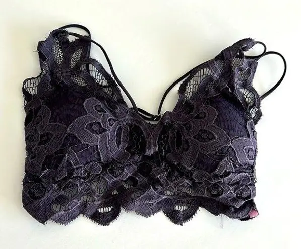 True Deep Purple Bralette Sz SM