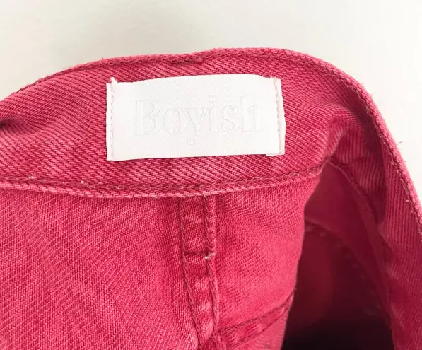 Boyish The Tommy High-Rise Jeans Red