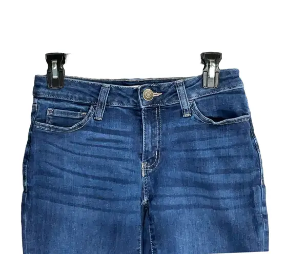 Bermuda SO Stretchy  Cuffed Blue Jean Shorts Juniors 5/27