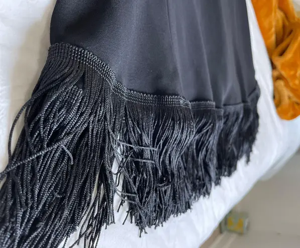 Thrifted Vintage Dress Black Size M