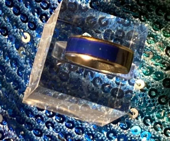 Boutique Rainbow Mood Ring Size 10 Womens Sterling Silver 925 Jewelry gift emo egirl