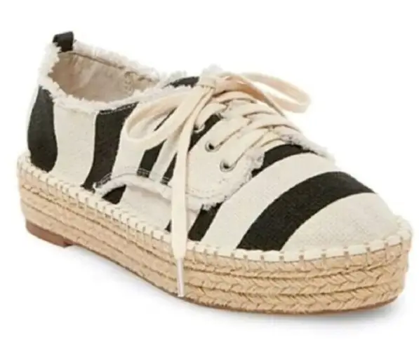 DV Dolce Vita Roxie Platform Espadrilles Sneaker Shoes Womens Size 8 Black