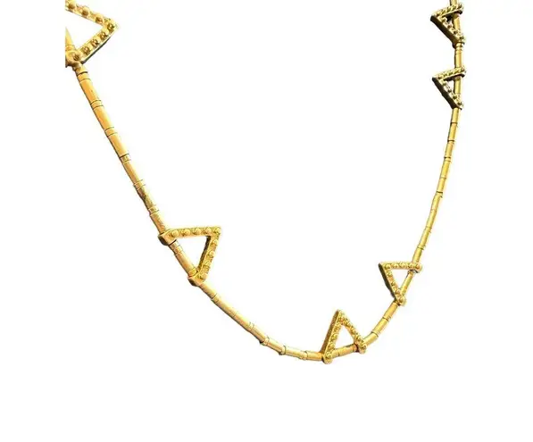 Madewell  Goldtone Geometric Necklace