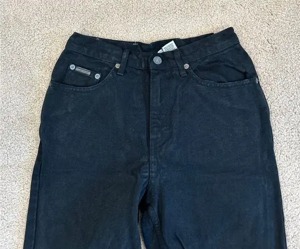 Calvin Klein Vintage  high rise denim black jeans in size 6