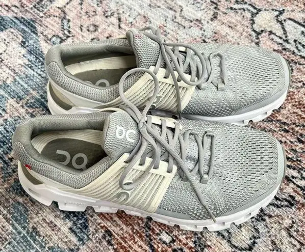 on cloud On Running Cloudswift Womens Size 8.5 Grey Athletic Running Shoes Sneakers