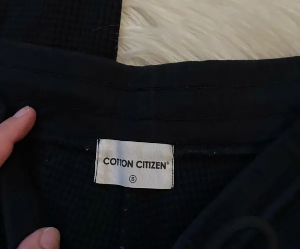 Cotton Citizen  The Monaco Thermal Joggers Black