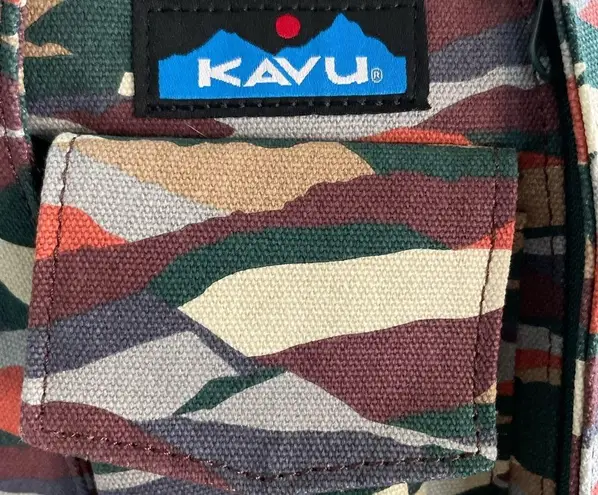 KAVU Original Rope Bag Sling Pack Adjustable Shoulder Strap in Rolling Hills
