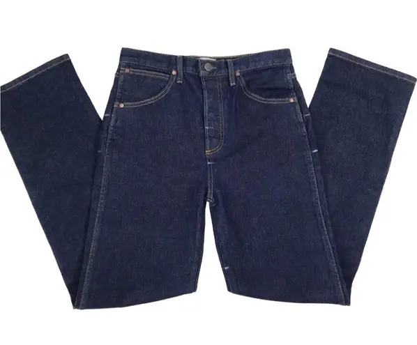 BOYISH High Rise Straight Leg Jean Women Sz 27 Blue Normcore Basic Retro Classic