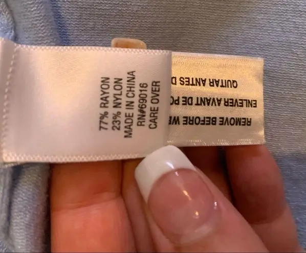 Laura Ashley Sky Blue Tie Dye Cardigan Medium Petite