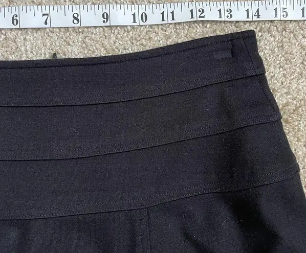 CAbi  Girls Weekend Little Black Skirt Onyx Black Ponte Pencil 205 Women’s Size 6