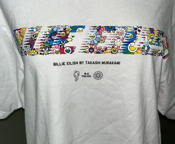 Billie Eilish  By Takashi Murakami Groovy Tee Shirt