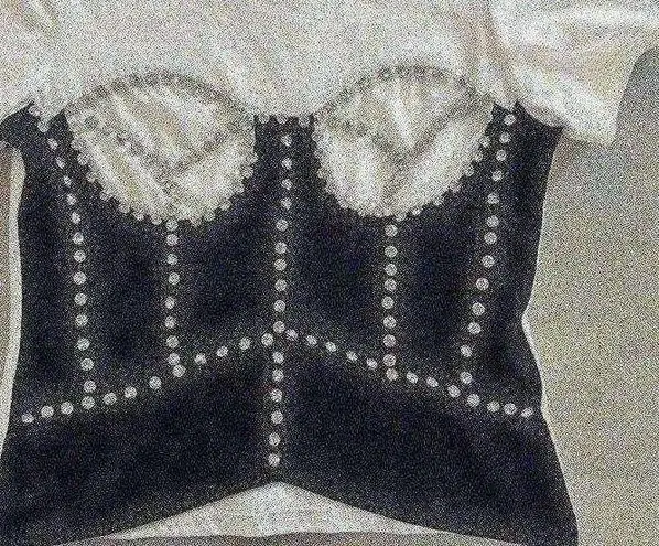 Salt Embellished Corset T
