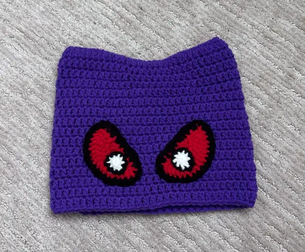 Handmade Gengar Crochet Hat