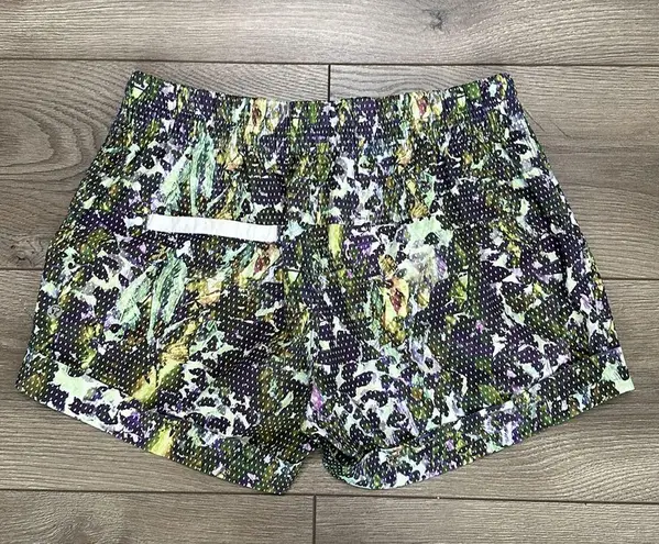 Lululemon  Spring Break Away Shorts Floral Sport White Multi Size 8