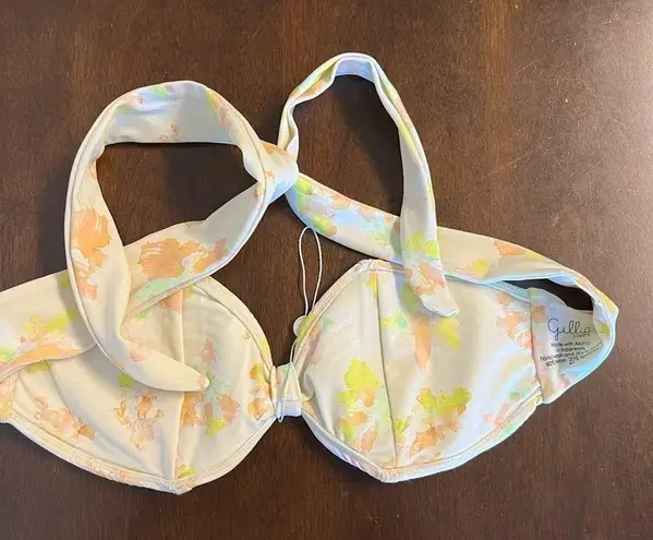 Gillia Swim Quilted Strapless Bikini Top XS