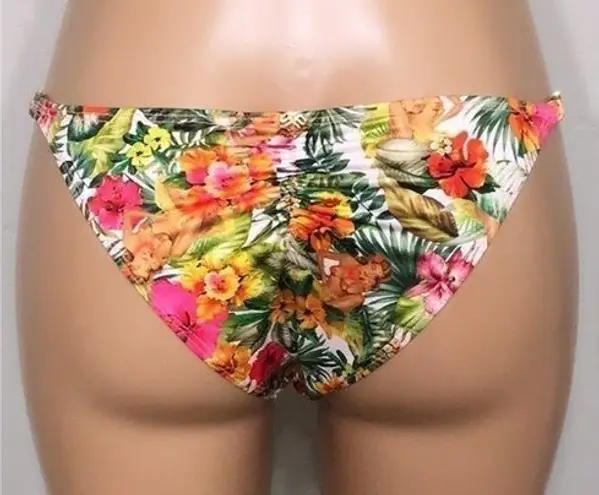 PilyQ Aloha pin-up girl teeny bikini bottom. NWT
