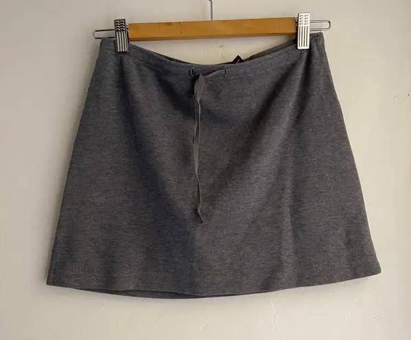 EXPRESS Grey Mini Skirt 