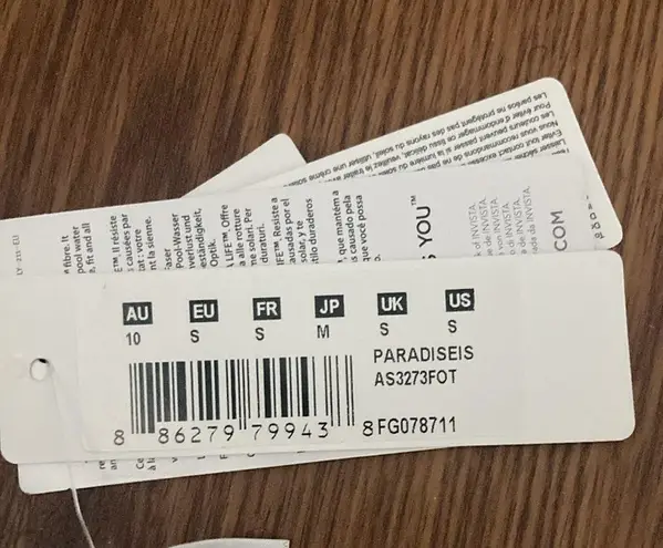 Freya Paradise Island 2 Pieces Bikini Set 34D Top & Small Bottom NWT Size undefined