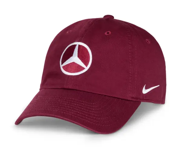 Mercedes Benz Authentic Nike Heritage Club Cap Adult Unisex Red M/L