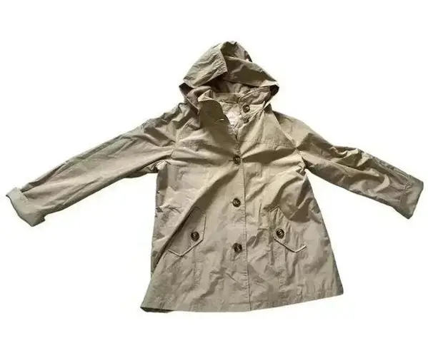 White Stag | Women’s Brown Tan Beige Polyester Hooded Cost Style #WL20304Y | XL