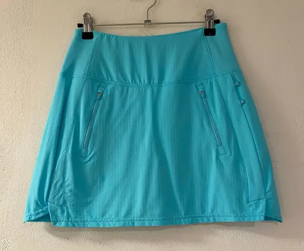 IBKUL Athletic Skort in Teal XS Blue