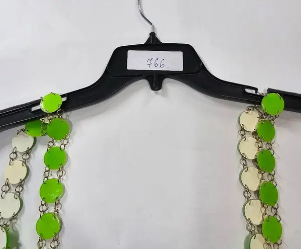 H:ours Diana Top in Neon Green