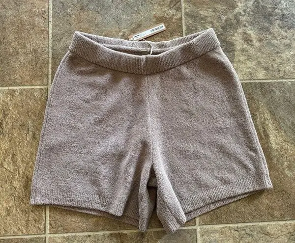 SKIMS New  Cozy Light Shorts Desert Size Medium