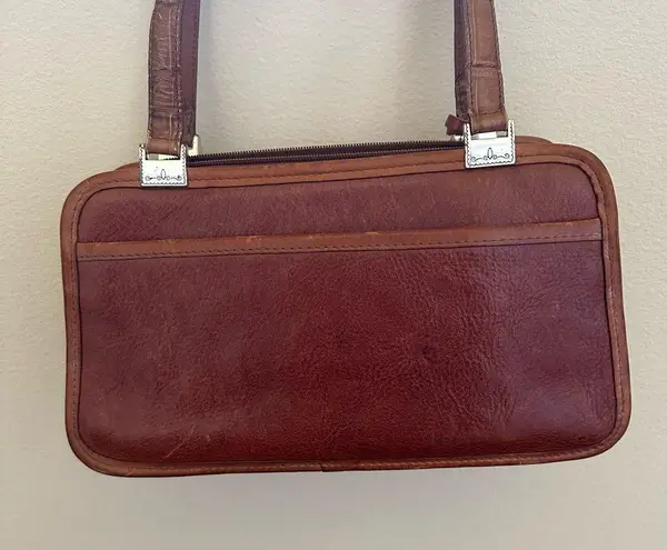 Brighton Vintage  Marina Palomino Handbag Purse Bag Tan Leather NWOT