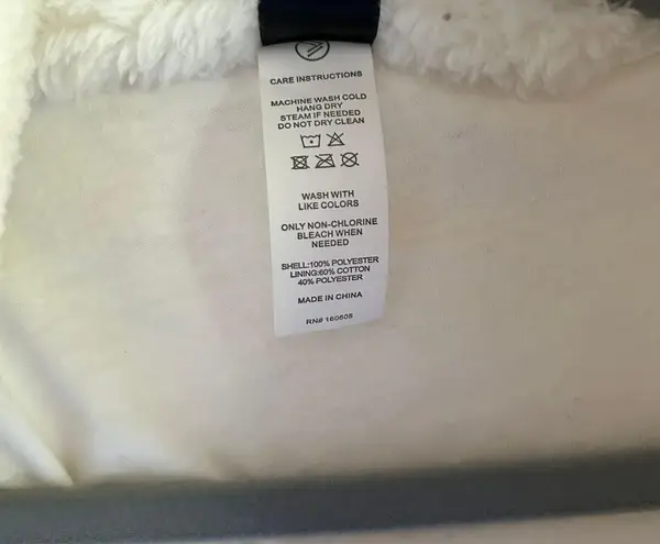 Savvi Faux Fur Hooded Zip Up Jacket Tan Size M