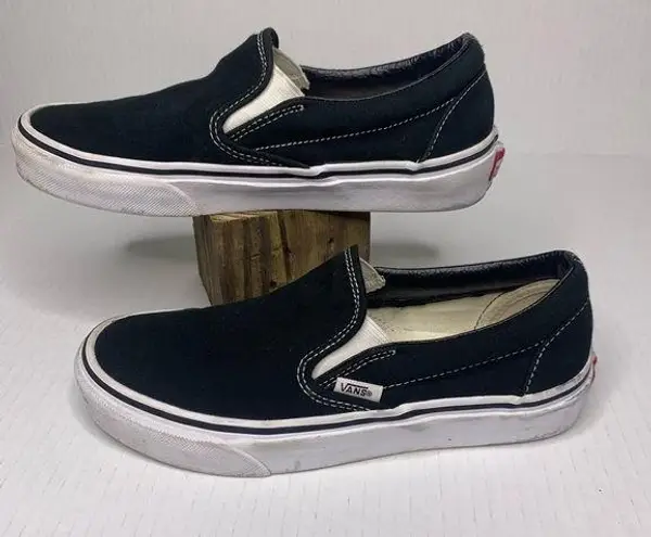 Vans  Classic Slip On Black Size 6.5 skater shoes