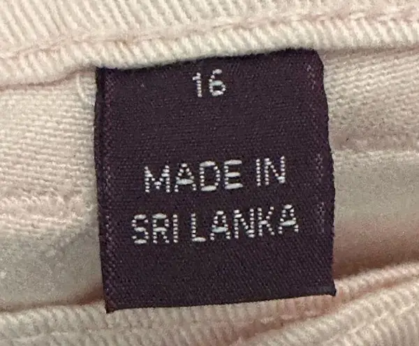 Gloria Vanderbilt Amanda High Rise Tapered Jean Wispy Pink