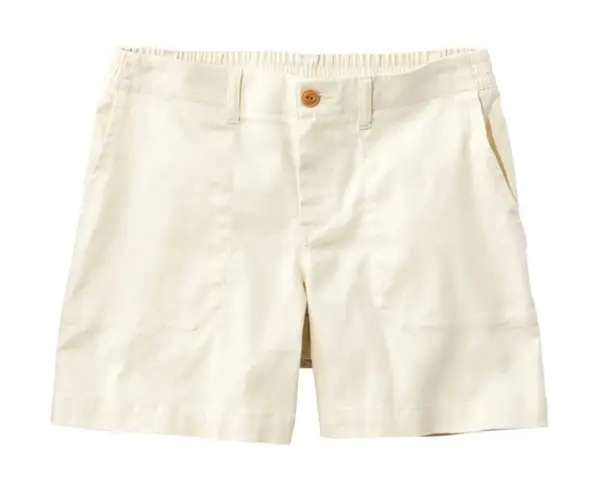 L.L. Bean Comfort Stretch Cotton Linen Shorts