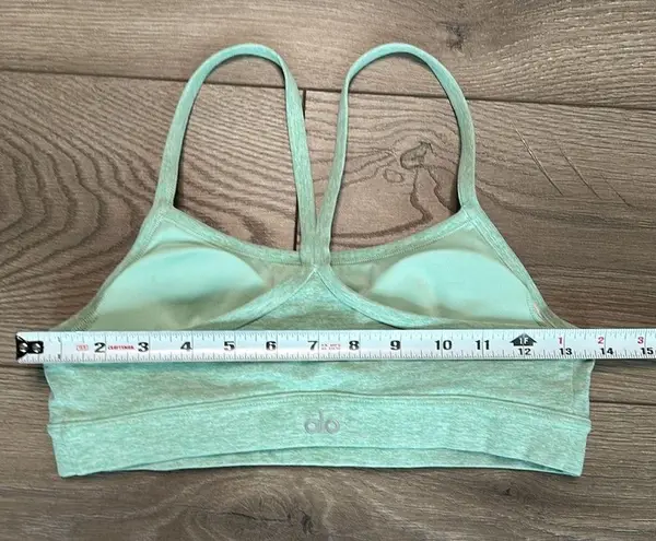 Alo Yoga Alosoft GratitudeGreen Sports Bra Size Small