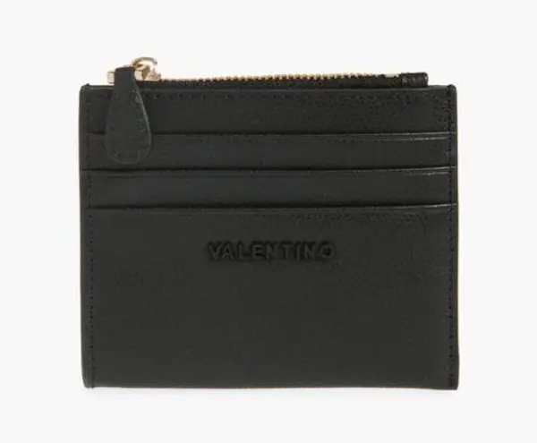 Mario Valentino VALENTINO BY Gia Leather Card Wallet
