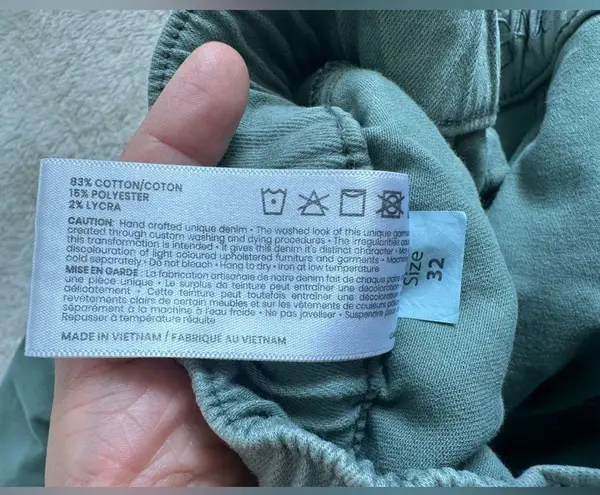 Yoga jeans MALIA RELAXED JEANS JOGGER / LAUREL WREATH green size 32