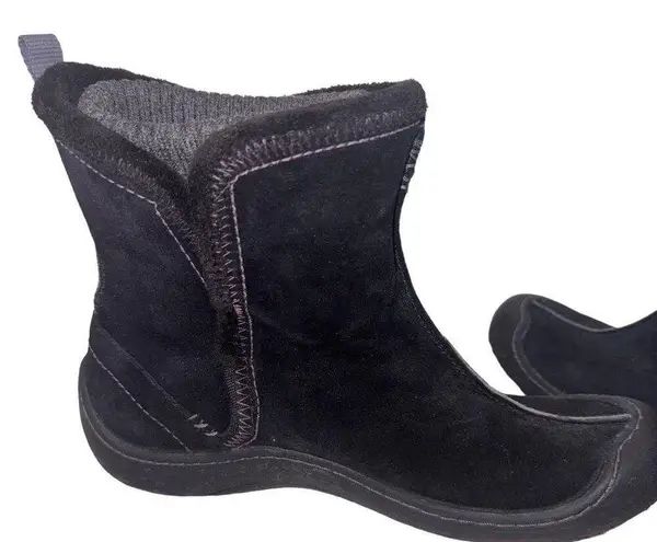 Clarks Provo by Clark’s Suede Sweater Black Waterproof Winter Boots 37699 Cushioned 10