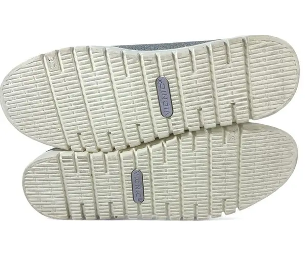 Vionic Uptown Skimmer Knit Flat Gray Slip on Loafer Women sz 12