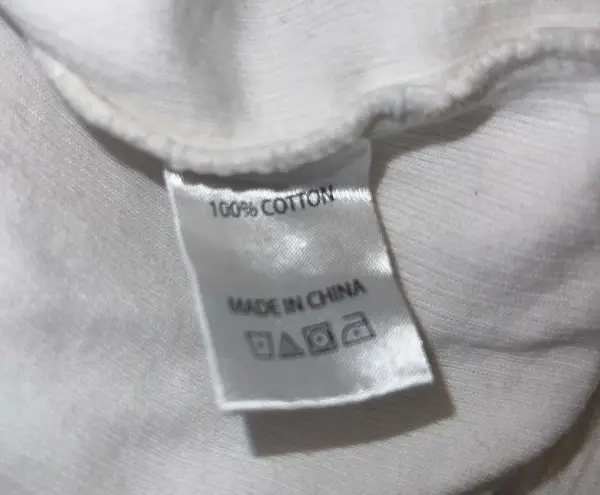 Nashville Corded Embroidered Sweatshirt White Size M