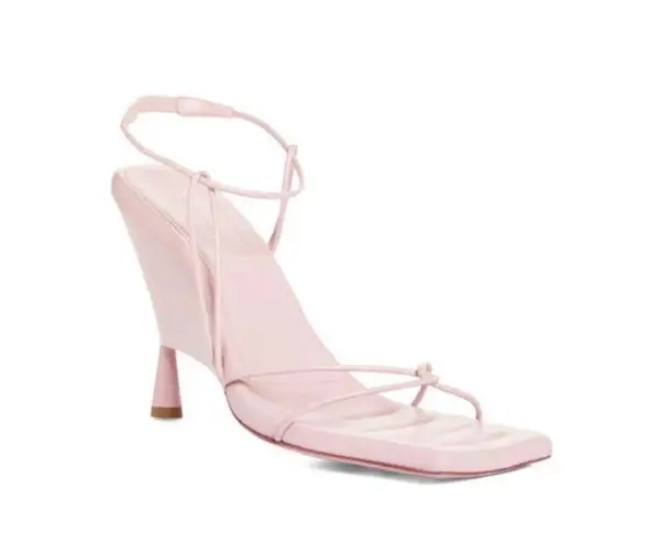 Gia Borghini - Strappy Wedge Sandal Square Toe Formal Prom Wedding Dressy Heel