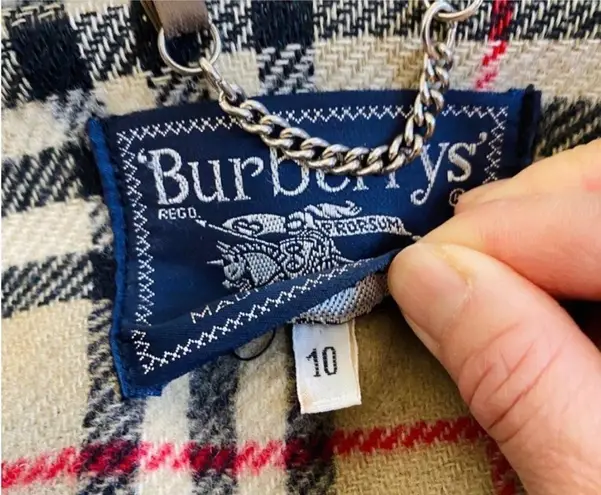 Burberry Brit classic toggle wool duffle coat EUC
