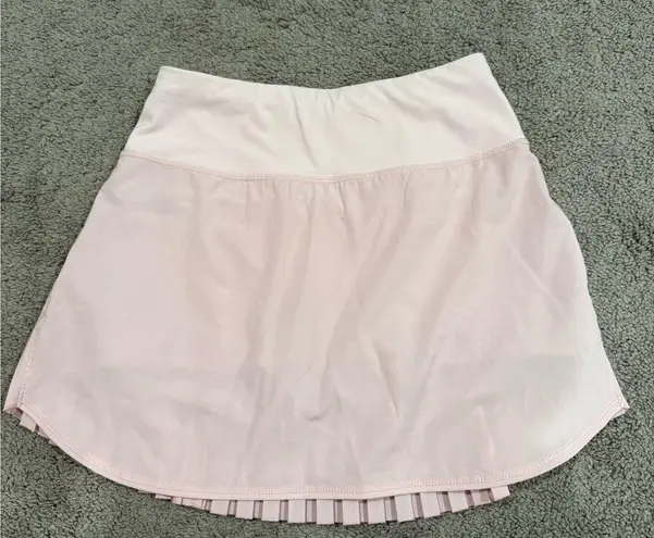 Pleated Pink Tennis Skirt