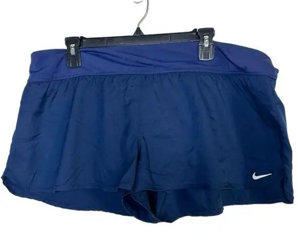 Nike  Blue Athletic Shorts Bikini Lined Size XXL