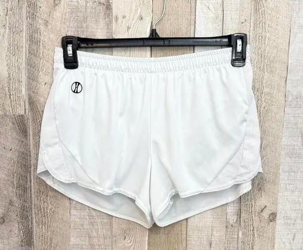 Holloway * Ladies' Athletic Shorts Size L White Running Summer Lightweight Womens