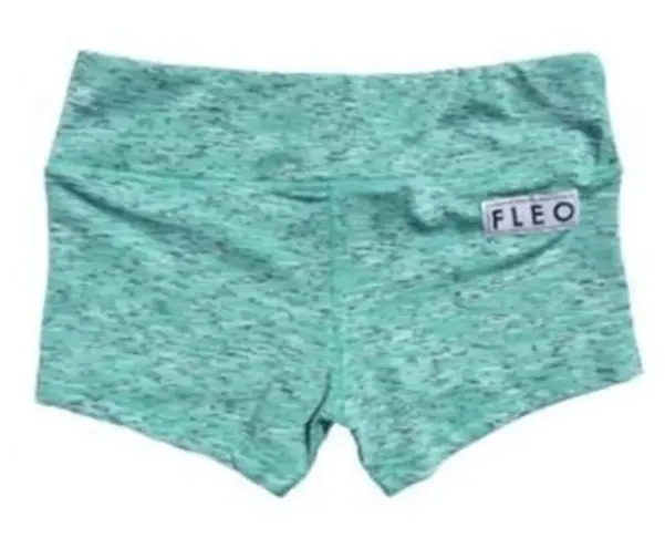 Fleo 'Mint' Athletic Original Shorts in Heathered green Size Small