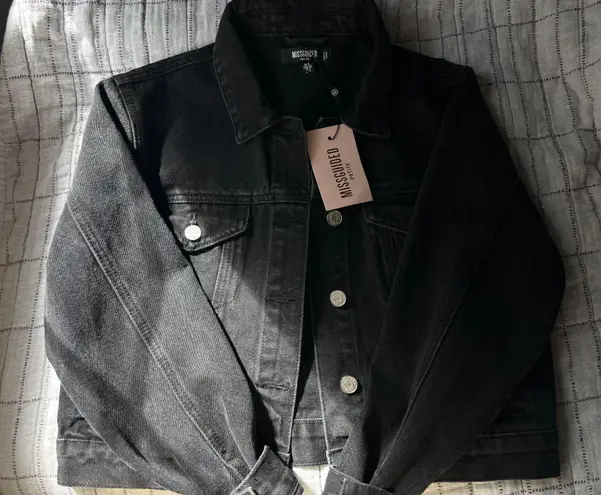 Missguided Black Denim Jacket 