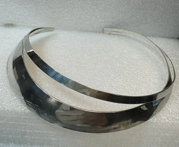 Sterling Silver Signed Gerhardt 925 Elegant Choker