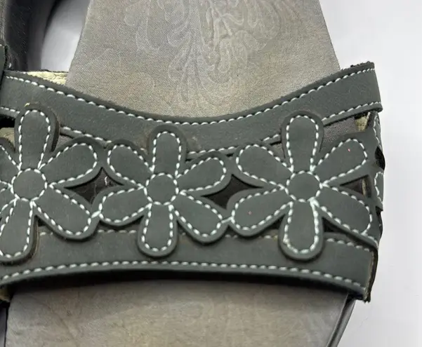 Jbu by Jambu Wildflower Sandal Gray Size 10