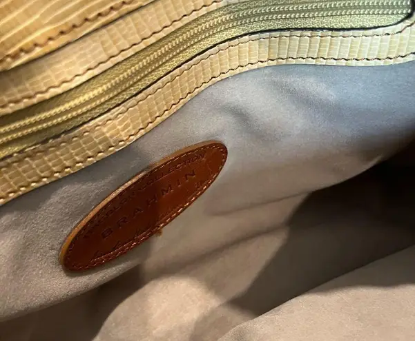 Brahmin Leather Embossed Bag