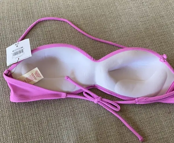 OP NWT strapless push-up bandeau swim top only