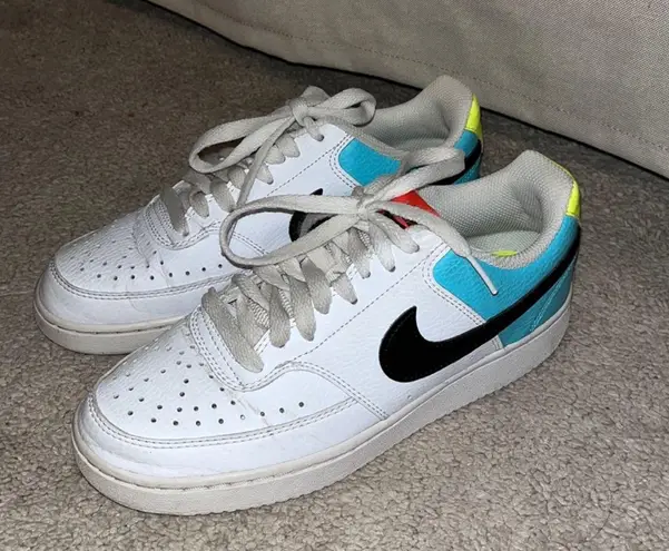 Nike Air Force 1 Lows Neon and White